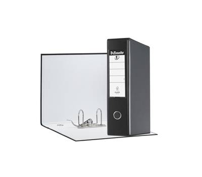 Registratore Eurofile G55 - dorso 8 cm - protocollo - 23 x 33 cm - nero - Esselte - 390755130 - 8004157735138 - DMwebShop