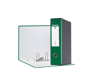 Registratore Eurofile G55 - dorso 8 cm - protocollo - 23 x 33 cm - verde - Esselte - 390755180 - 8004157735183 - DMwebShop