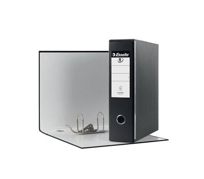 Registratore Eurofile G53 - dorso 8 cm - commerciale - 23 x 30 cm - nero - Esselte - 390753130 - 8004157733134 - DMwebShop