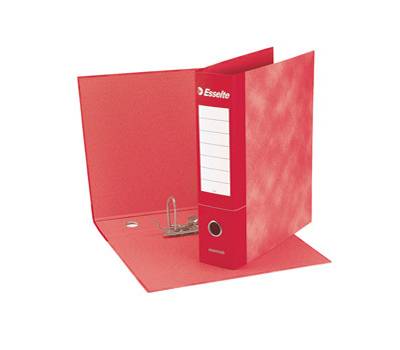 Registratore Essentials G73 - dorso 8 cm - commerciale - 23 x 30 cm - rosso - conf. 6 pezzi - Esselte - 390773160 - 8004157773161 - DMwebShop