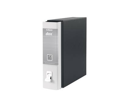 Registratore 1 - dorso 8 cm - commerciale - 23 x 29,7 cm - bianco - Esselte - Dox - D26103 - 8004389087081 - DMwebShop
