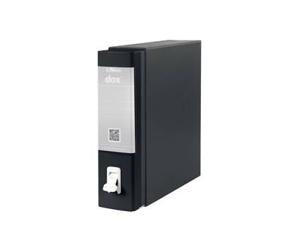 Registratore 1 - dorso 8 cm - commerciale - 23 x 29,7 cm - nero - Esselte - Dox - D26110 - 8004389087029 - DMwebShop Registratore 1 - dorso 8 cm - commerciale - 23 x 29,7 cm - nero - Esselte - Dox - D26110 - 8004389087029 - DMwebShop