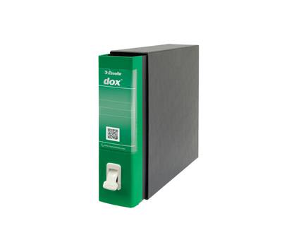 Registratore Dox 2 - dorso 8 cm - protocollo - 23 x 34 cm - verde - Esselte - Dox - D26214 - 8004389087456 - DMwebShop