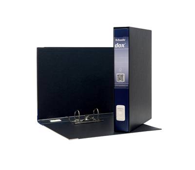 Registratore 5 - dorso 5 cm - protocollo - 23 x 34 cm - blu - Esselte - Dox - D26504 - 8004389087814 - DMwebShop