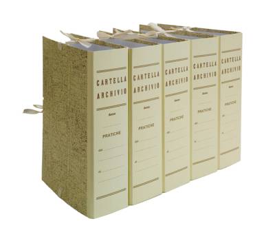 Faldone - legacci incollati - juta - 35 x 25 cm - dorso 4 cm - paglia - conf. 25 pezzi - Brefiocart - 0202202-4 - 8014819005851 - DMwebShop