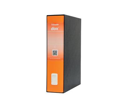 Registratore Dox 2 - dorso 8 cm - protocollo - 23 x 34 cm - arancione - Esselte - Dox - D26202 - 8004389087579 - DMwebShop
