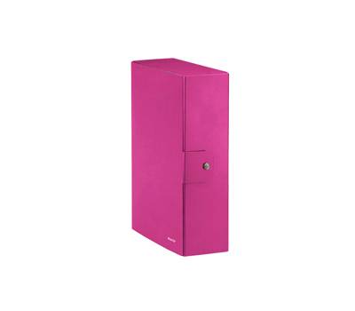 Scatola progetto WOW - dorso 10 cm - fucsia metallizzato - conf. 5 pezzi - Leitz - 39680023 - 4002432395729 - DMwebShop