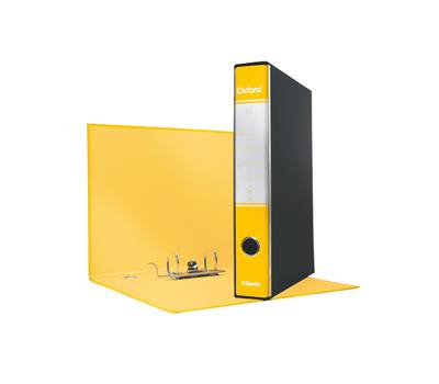 Registratore Oxford G82 - dorso 5 cm - commerciale - 23 x 30 cm - giallo - conf. 8 pezzi - Esselte - 390782090 - 8004157782095 - DMwebShop