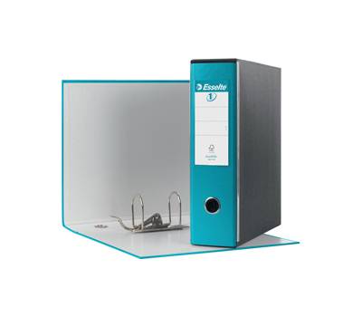 Registratore Eurofile G53 - dorso 8 cm - commerciale - 23 x 30 cm - turchese - Esselte - 390753800 - 8004157753804 - DMwebShop
