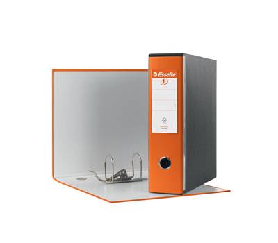 Registratore Eurofile G53 - dorso 8 cm - commerciale - 23 x 30 cm - arancione - Esselte - 390753200 - 8004157753200 - DMwebShop