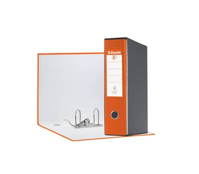 Registratore Eurofile G55 - dorso 8 cm - protocollo - 23 x 33 cm - arancione - Esselte - 390755200 - 8004157755204 - DMwebShop