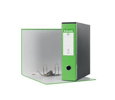Registratore Eurofile G53 - dorso 8 cm - commerciale - 23 x 30 cm - verde vivida - Esselte - 390753940 - 8004157753941 - DMwebShop