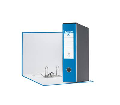 Registratore Eurofile G55 - dorso 8 cm - protocollo - 23 x 33 cm - blu vivida - Esselte - 390755910 - 8004157755914 - DMwebShop