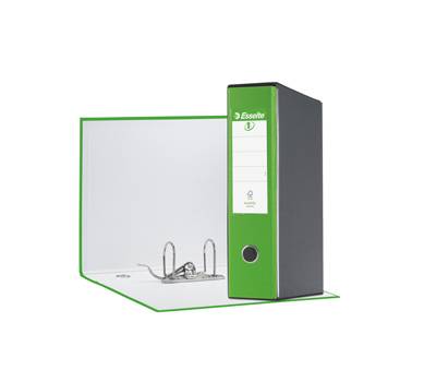 Registratore Eurofile G55 - dorso 8 cm - protocollo - 23 x 33 cm - verde vivida - Esselte - 390755940 - 8004157755945 - DMwebShop