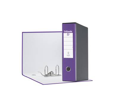 Registratore Eurofile G55 - dorso 8 cm - protocollo - 23 x 33 cm - viola - Esselte - 390755950 - 8004157755952 - DMwebShop