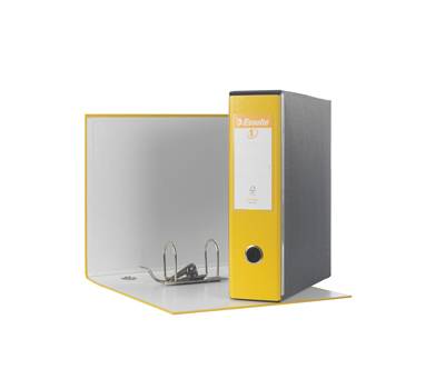 Registratore Eurofile G53 dorso 8 cm commerciale 23 x 30 cm giallo - 3121