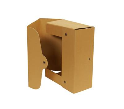 Scatola progetto - dorso 12 cm - 25 x 35 cm - cartone FSC - avana - conf. 5 pezzi - Starline - 1412 - 8055731915347 - DMwebShop