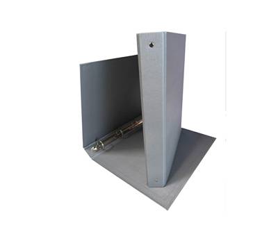 Raccoglitore King - 4 anelli tondi 30 mm - dorso 4 cm - f.to utile 22 x 30 cm - rivestimento in PPL - grigio - Starline - CPPL4-30GR - 8025133025852 - DMwebShop