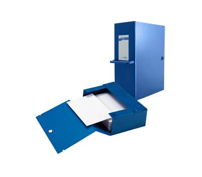 Scatola archivio Big 160 con maniglia dorso 16 cm 25 x 35 cm blu Sei Rota 68001607 - 4391