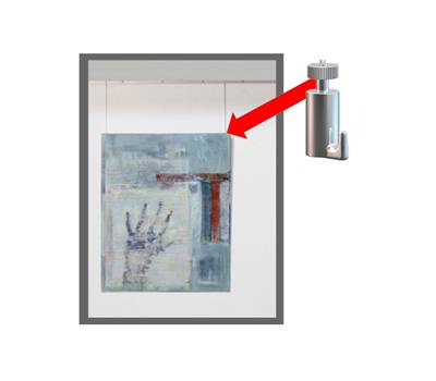 Ganci per kit Arte System portata massima 15 kg - 13315