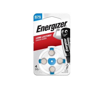 Pile per apparecchi acustici 675 Zinc Air - blister 4 pezzi - Energizer - E300818800 - 7638900349252 - DMwebShop