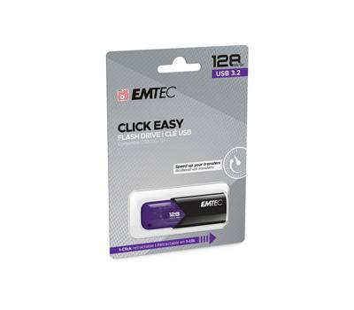 Memoria USB B110 USB 3.2 ClickeEasy - viola - 128 Gb - Emtec - ECMMD128GB113 - 3126170173188 - DMwebShop