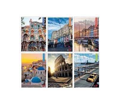 Maxiquaderno Citta fantasia A4,40,2 fogli 80 gr 5 mm - 25398