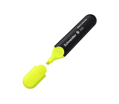 Evidenziatore Job punta a scalpello tratto da 1,5 mm colore giallo - 14444