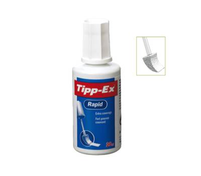 Correttore liquido Rapid - 20 ml - Tipp Ex - conf. 10 pezzi - Tipp-ex - 8859935 - 3086126100302 - DMwebShop