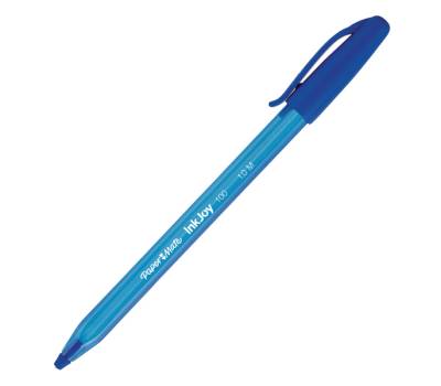 Penna a sfera con cappuccio Inkjoy 100 - punta 1 mm - blu - conf. 50 pezzi - Papermate - S0957130 - 3501170960905 - DMwebShop