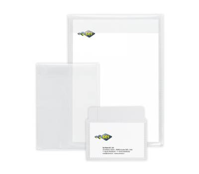Buste con patella Soft P - PPL - 30 x 42 cm - liscio - trasparente - conf. 10 pezzi - Sei Rota - 643042 - 8004972020495 - DMwebShop