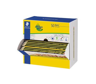 Matita in grafite Noris - gradazione HB - conf. 50 pezzi - Staedtler - 120HBCAPLB - 4007817011393 - DMwebShop
