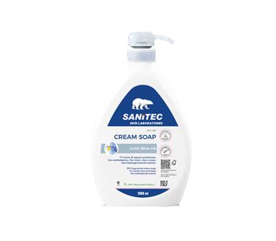 Crema di sapone Luxor - Iris - dispenser 1 lt - Sanitec - 1020 - 8032680397523 - DMwebShop Crema di sapone Luxor - Iris - dispenser 1 lt - Sanitec - 1020 - 8032680397523 - DMwebShop