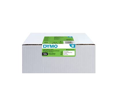 Rotolo etichette indirizzi estesi - 36 x 89 mm - bianco - 260 etichette-rotolo - value pack 12 pezzi - Dymo - 2093093 - 3026980930936 - DMwebShop