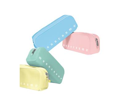 Bustina Monocromo 80 x200 x 60 mm silicone soft touch colori assortiti pastel - 8429
