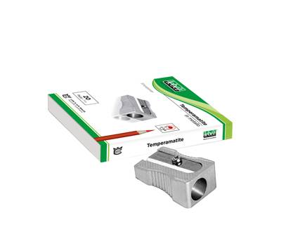 Temperamatite senza contenitore - 1 foro - metallo - cuneiforme - conf. 20 pezzi - Lebez - 040 - 4007593040105 - DMwebShop