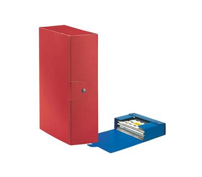 Scatola progetto Eurobox - dorso 10 cm - 25 x 35 cm - rosso - conf. 5 pezzi - Esselte - 390330160 - 48355A - DMwebShop