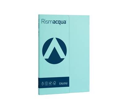 Carta Rismacqua Small - A4 - 90 gr - celeste 08 - conf. 100 fogli - Favini - A69T144 - 8007057615340 - DMwebShop