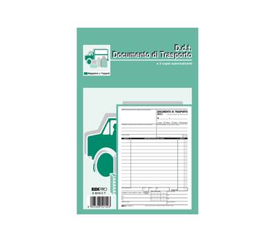 Blocco DDT - 33 fogli 3 copie autoricalcanti - 23 x 14,8 cm - Edipro - E5215CT - 8023328521523 - DMwebShop