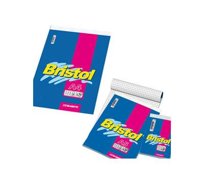 Blocco note Bristol - 5 mm - 210 x 297 mm - 50 gr - 70 fogli - conf. 10 pezzi - Blasetti - 1037 - 8007758012233 - DMwebShop