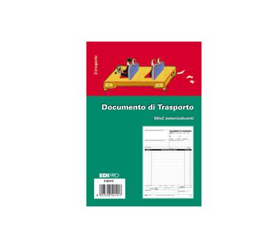 Blocco DDT - 50-50 fogli autoricalcanti - 23 x 15 cm - Edipro - E5214C - 8023328521417 - DMwebShop