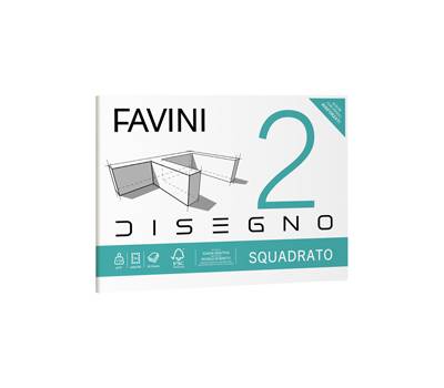 Album 2,24 x 33 cm 110 gr 20 fogli liscio squadrato - 18279