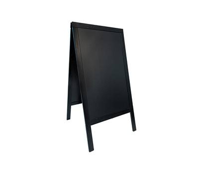 Lavagna Sandwich cavalletto nero 69 x 125 cm - 13473