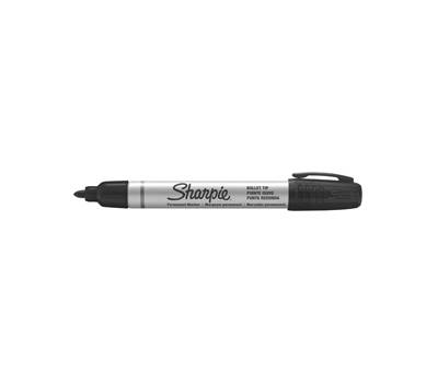 Marcatore permanente Small Metal barrel punta tonda 1 mm nero - 5012