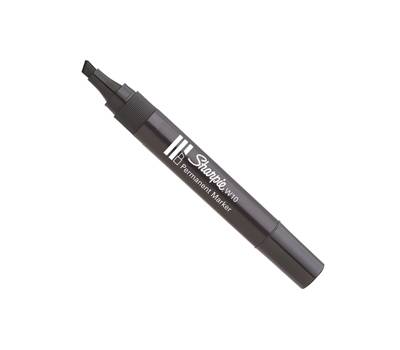 Marcatore permanente W10 punta a scalpello 5 mm nero - 7350 Marcatore permanente W10 punta a scalpello 5 mm nero - 7350