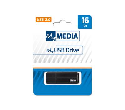 Memoria MyUsb Drive - Nero - 16 Gb - Verbatim - 69261 - 23942692614 - DMwebShop