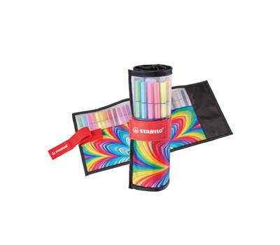 Rollerset arty line Pen 68 - punta in fibra - colori assortiti - conf. 25 pezzi - Stabilo - 6825-071-20 - 4006381566964 - DMwebShop