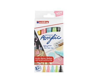 Marcatore permanente acrilico 5100 punta tonda da 2 a 3 mm - 15606
