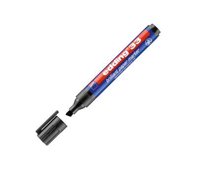 Marcatore 33 a base d'acqua - punta scalpello - 1 - 5 mm - nero - Edding - E-33 001 - 4004764304851 - DMwebShop
