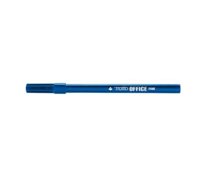 Pennarelli Office - punta feltro - punta fine - 0,7 mm - blu - conf. 12 pezzi - Tratto - 730501 - 8000825730511 - DMwebShop
